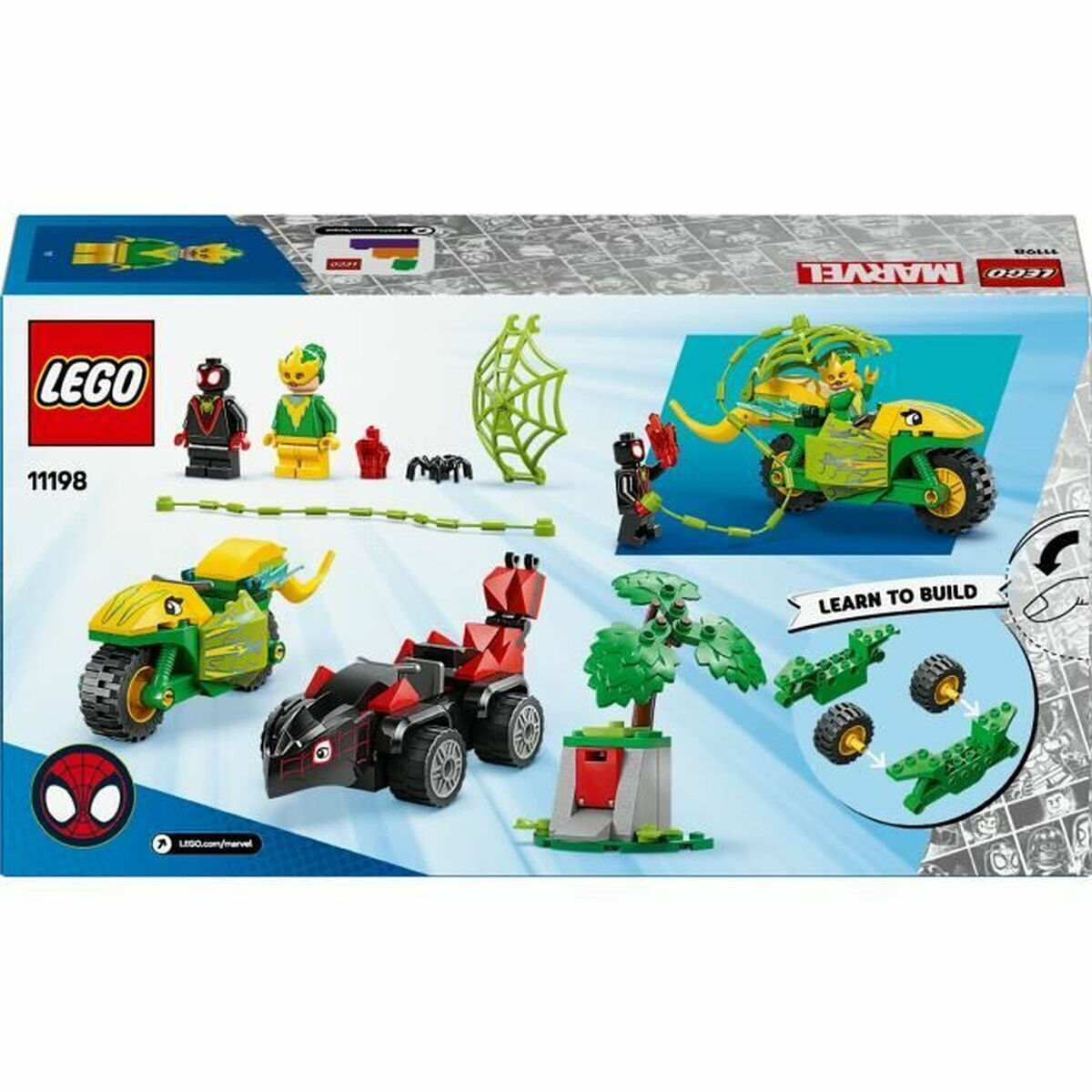Lego Marvel Spin and Electro Dinosaur Vehicle Chase για 4+ Ετών 124τμχ - Image 6
