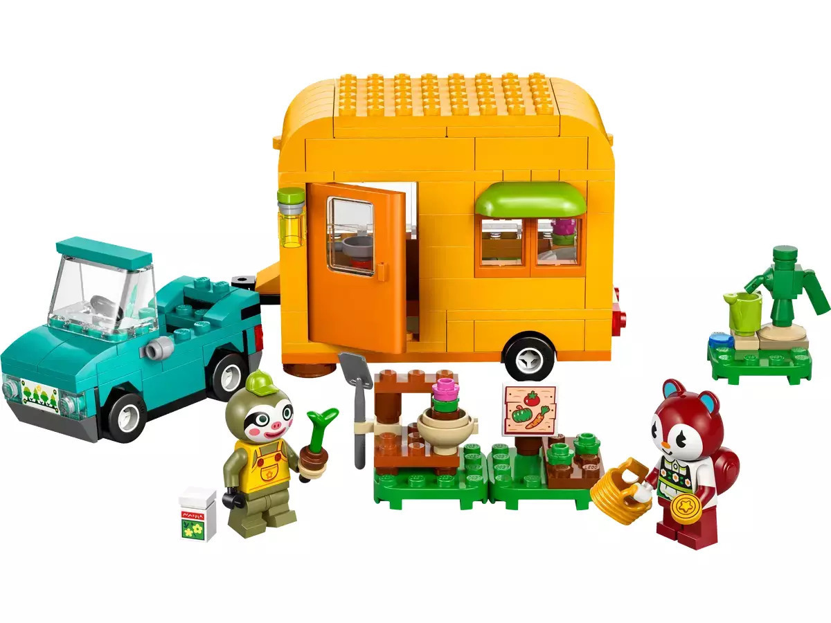Lego Animal Crossing Animal Crossing Leif's Caravan & Garden Shop για 7+ Ετών 263τμχ - Image 4