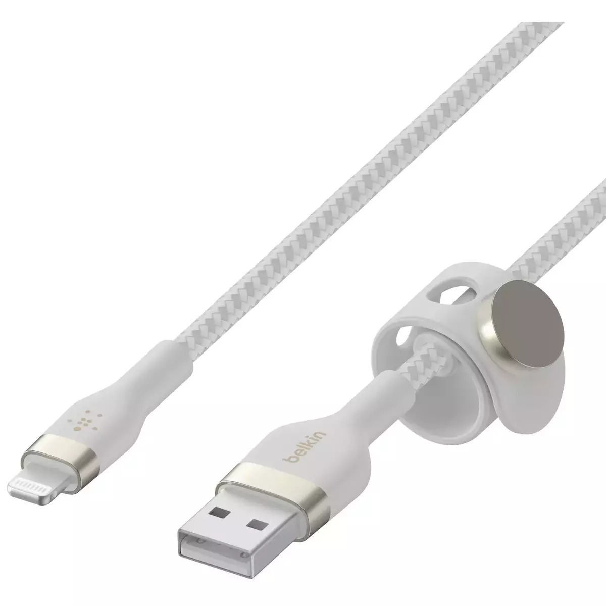 Belkin USB-A to Lightning 3m (CAA010BT3MWH) - Image 4