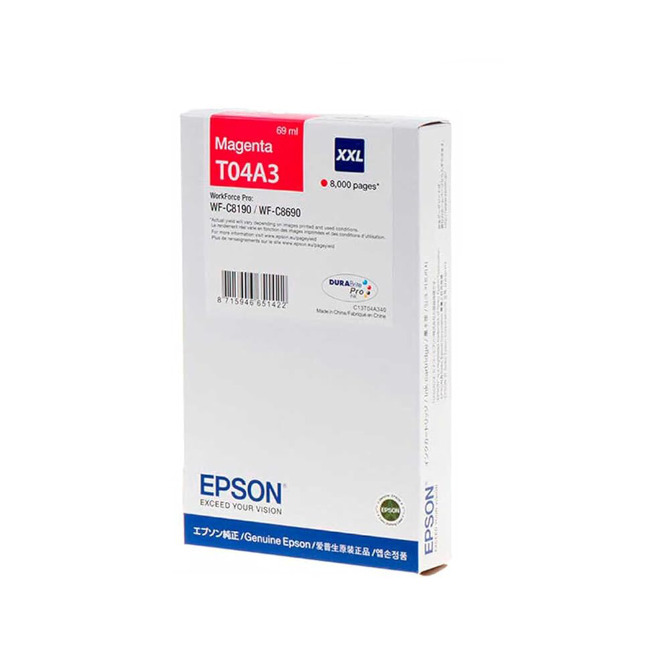 Epson T04A34N Γνήσιο Μελάνι Εκτυπωτή InkJet Ματζέντα (C13T04A34N) - Image 2