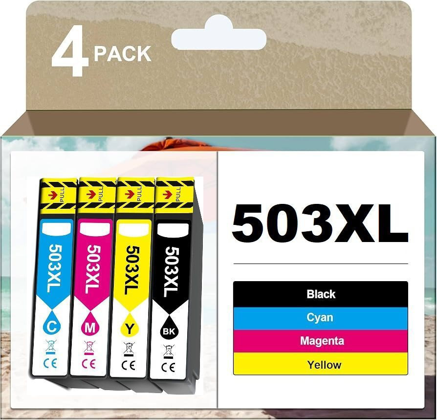 Epson 503 Γνήσιο Πακέτο 4 Μελανιών Εκτυπωτή InkJet Κίτρινο / Κυανό / Ματζέντα / Μαύρο (C13T09Q64010) - Image 3