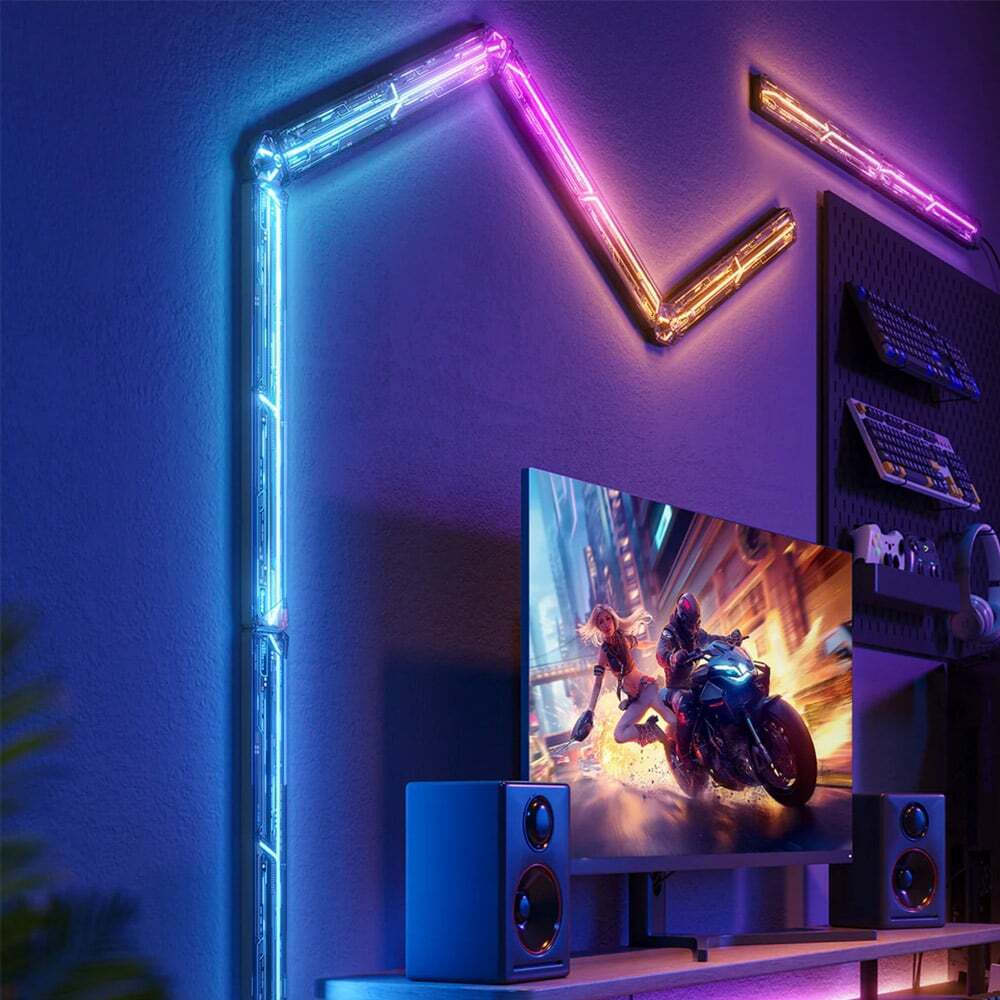 Govee Bluetooth/WiFi Διακοσμητικό Φωτιστικό Μπάρα LED Μαύρο - Image 6
