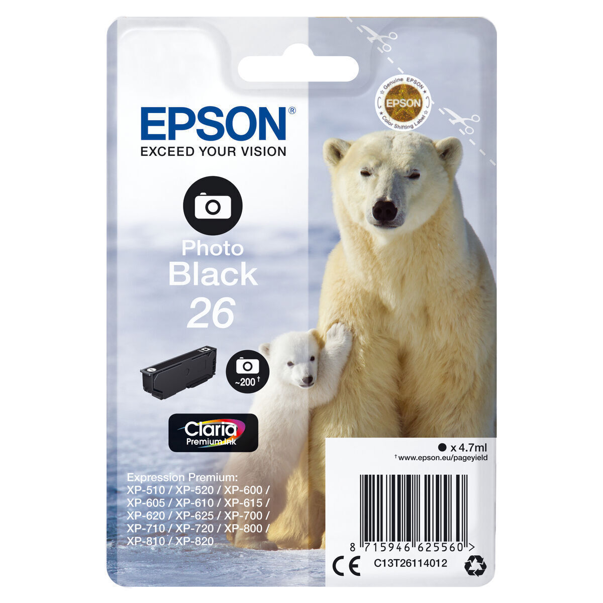 Συμβατό Μελάνι Εκτυπωτή InkJet Epson 235M260 Μαύρο 1τμχ - Image 2