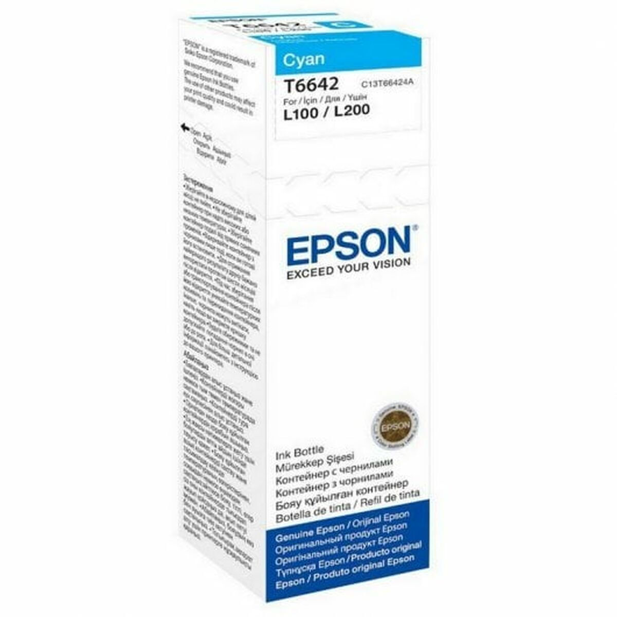 Epson 664 Γνήσιο Μελάνι Εκτυπωτή InkJet Κυανό (C13T66424010) - Image 2