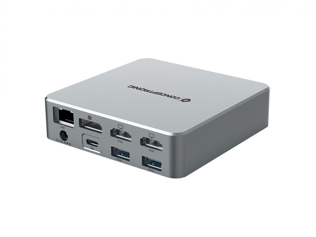 Conceptronic DONN25G 15-in-1 USB-C Docking Station με HDMI/DisplayPort 4K PD Ethernet - Image 3