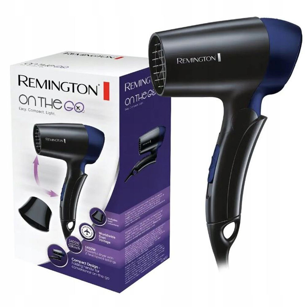 Remington Πιστολάκι Μαλλιών Ταξιδίου 1400W D2400S - Image 9