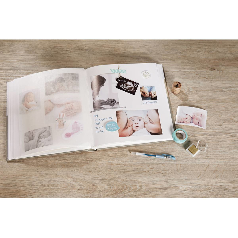 Walther Madu Unser Enkelkind 28x25 50 Weiße Seiten Baby Ue134 - Image 2