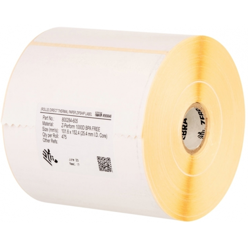 Zebra Zebra Z-perform 1000t Label Ρολό Λείανσης 148mmx0m