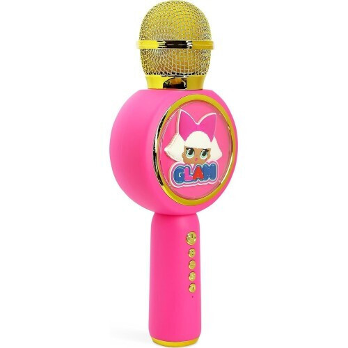 OTL Ασύρματο Μικρόφωνο Karaoke LOL Surprise ! GLAM PopSing LED σε Ροζ Χρώμα - Image 4