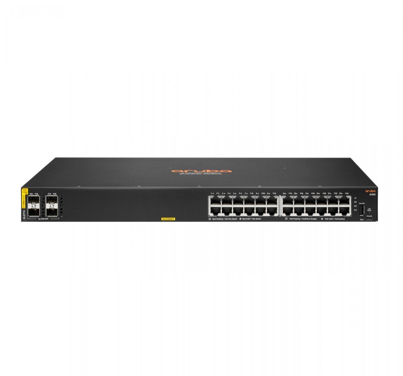 HP 6100 PoE Managed L2 PoE+
