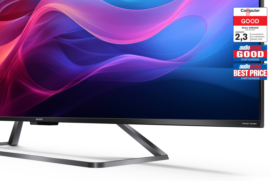 Sharp Smart Τηλεόραση 65" 4K UHD QLED 65GR8265E HDR (2024) - Image 2