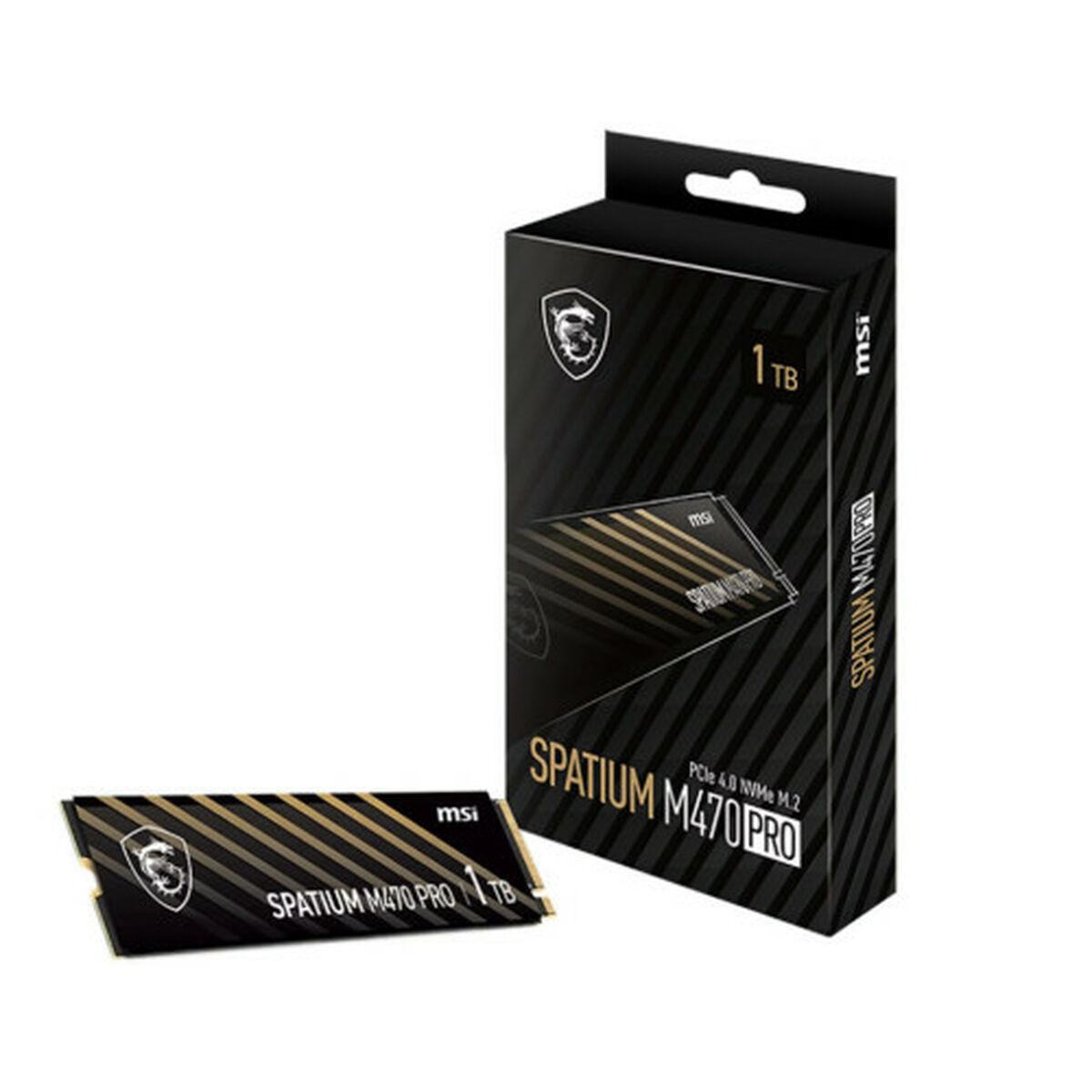 MSI Spatium M470 Pro SSD 1TB M.2 NVMe PCI Express 4.0 S78-440L0J0-P83