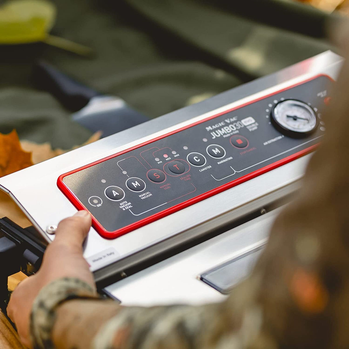 Vacuum Sealer Magic Vac Jumbo 30 Evo Dry Wet Marinating Stainless Steel - Image 2