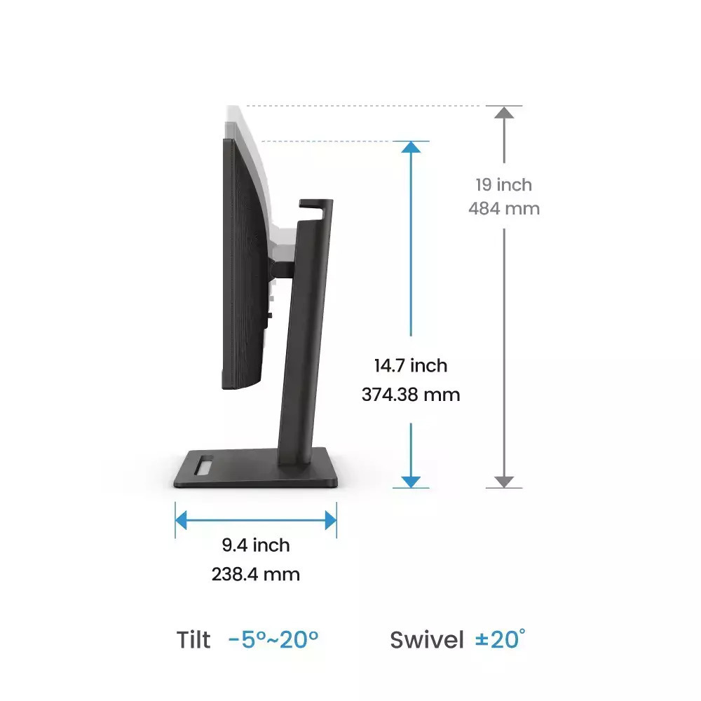 BenQ BL2490T IPS Monitor 23.8" FHD 1920x1080 - Image 5