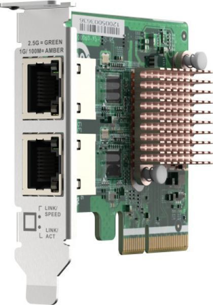 QNap Ασύρματη Κάρτα Δικτύου (2500Mbps) PCI-e