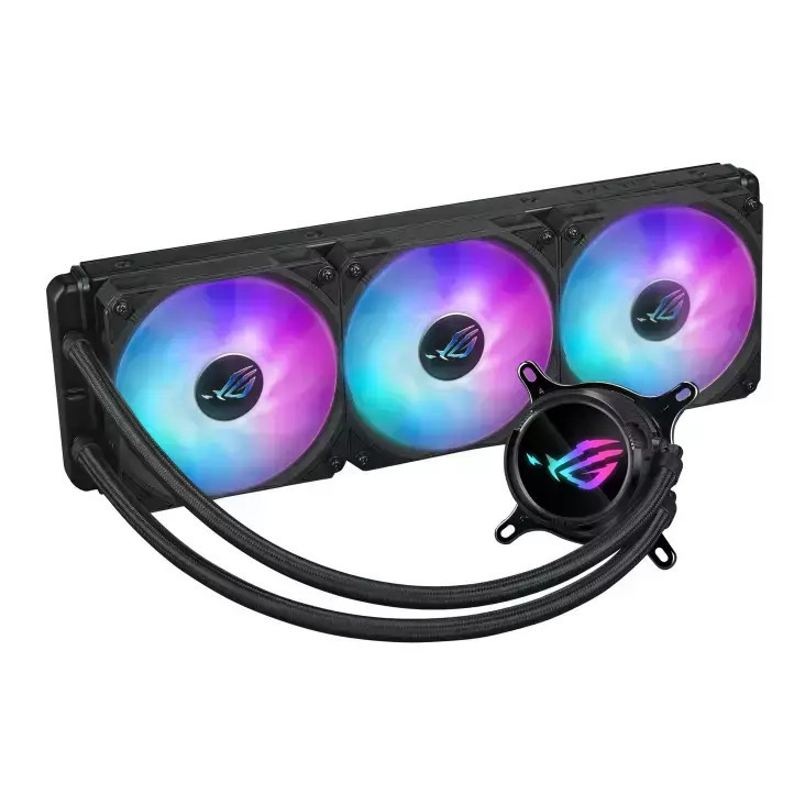 Asus ROG STRIX LC III 360 (v2) Υδρόψυξη Επεξεργαστή Τριπλού Ανεμιστήρα 120mm για Socket AM4/AM5/1700/1200 με ARGB Φωτισμό - Image 10