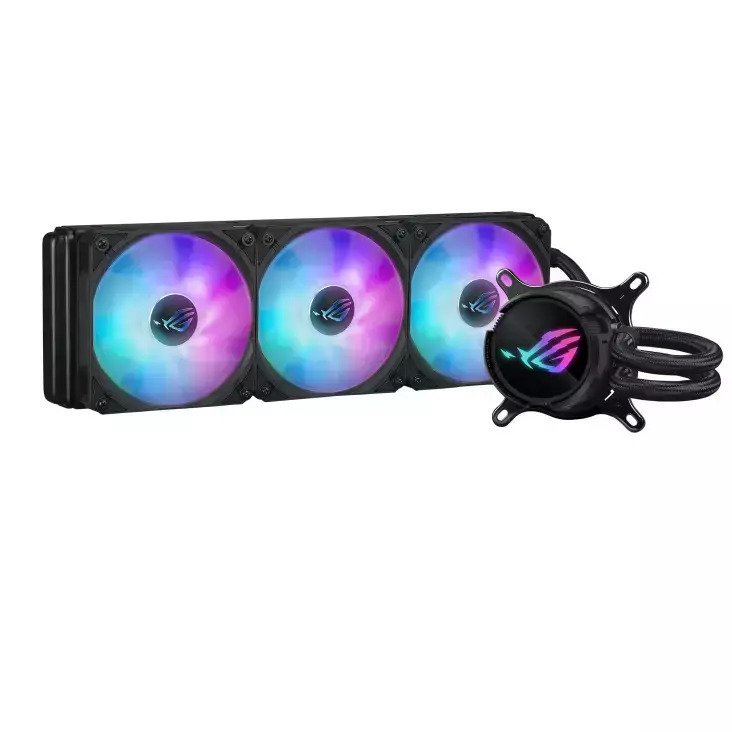 Asus ROG STRIX LC III 360 (v2) Υδρόψυξη Επεξεργαστή Τριπλού Ανεμιστήρα 120mm για Socket AM4/AM5/1700/1200 με ARGB Φωτισμό - Image 4