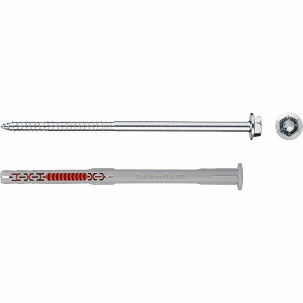 Fischer DuoXpand 10x160 FUS Ούπα Πλαστικό 10x160mm 50τμχ 562171 - Image 2