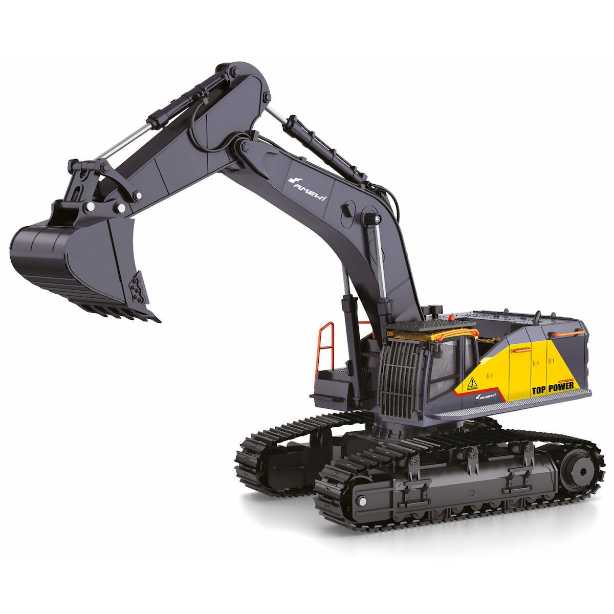 Amewi Acv730 Τηλεκατευθυνόμενος Εκσκαφέας Κίτρινο