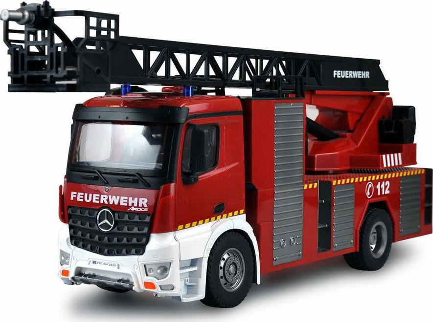 Amewi Construction Site Fire Truck Li-Ion 1200mAh Τηλεκατευθυνόμενο Φορτηγό