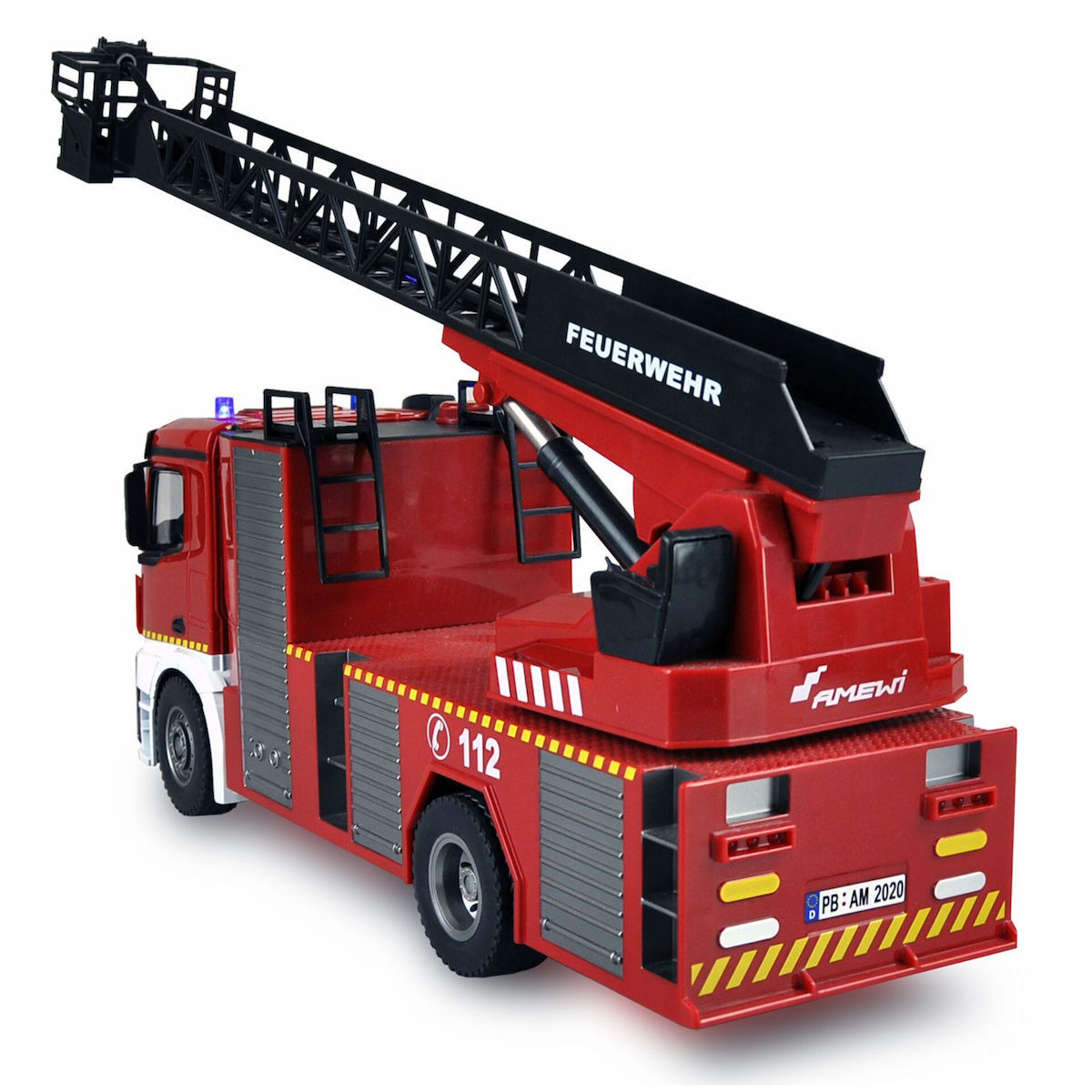 Amewi Construction Site Fire Truck Li-Ion 1200mAh Τηλεκατευθυνόμενο Φορτηγό - Image 4
