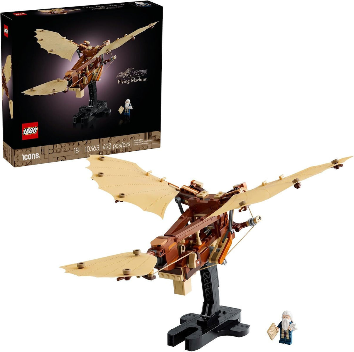 Lego Creator Leonardo Da Vinci's Flying Machine για 18+ Ετών 493τμχ - Image 3