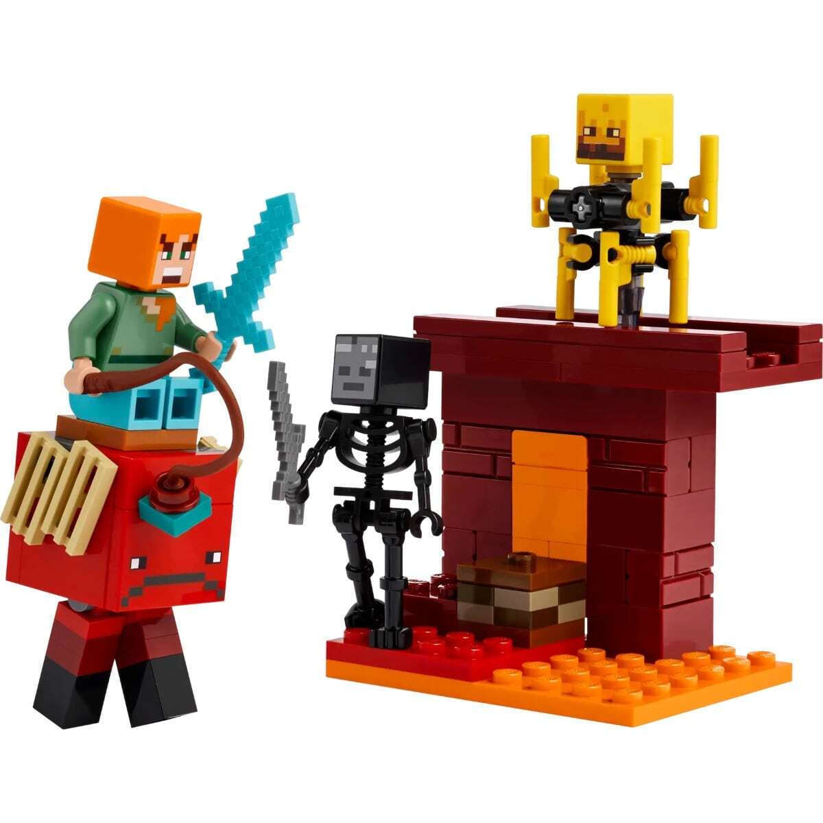 Lego Minecraft The Nether Lava Battle για 6+ Ετών 99τμχ - Image 4
