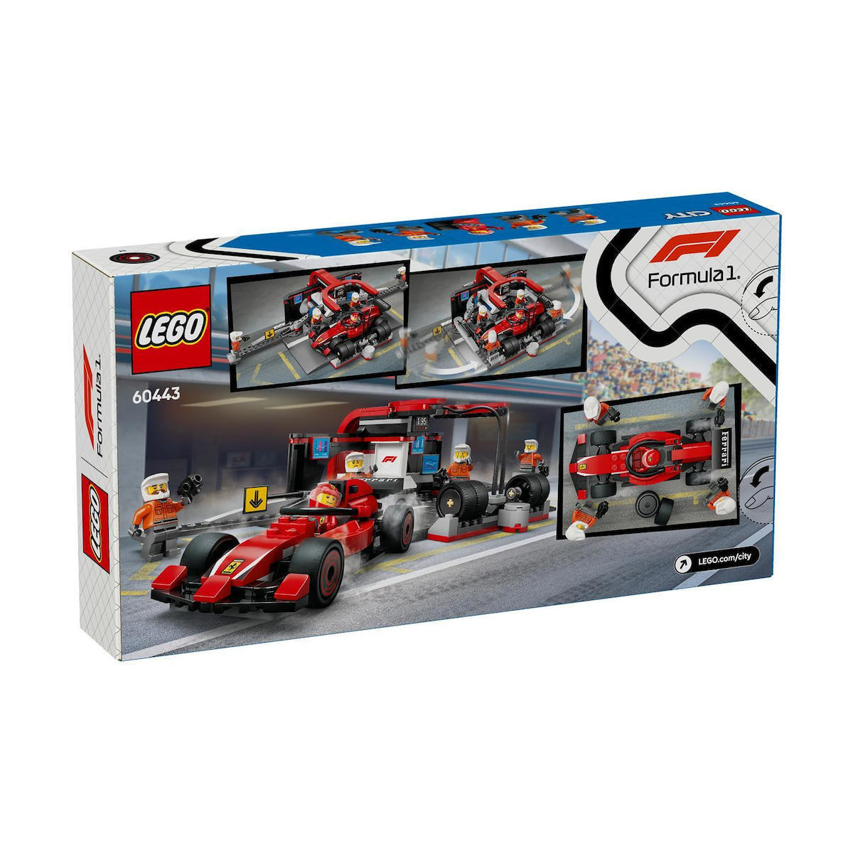 Lego City F1® Pit Stop & Pit Crew with Ferrari Car για 6+ Ετών 322τμχ - Image 5