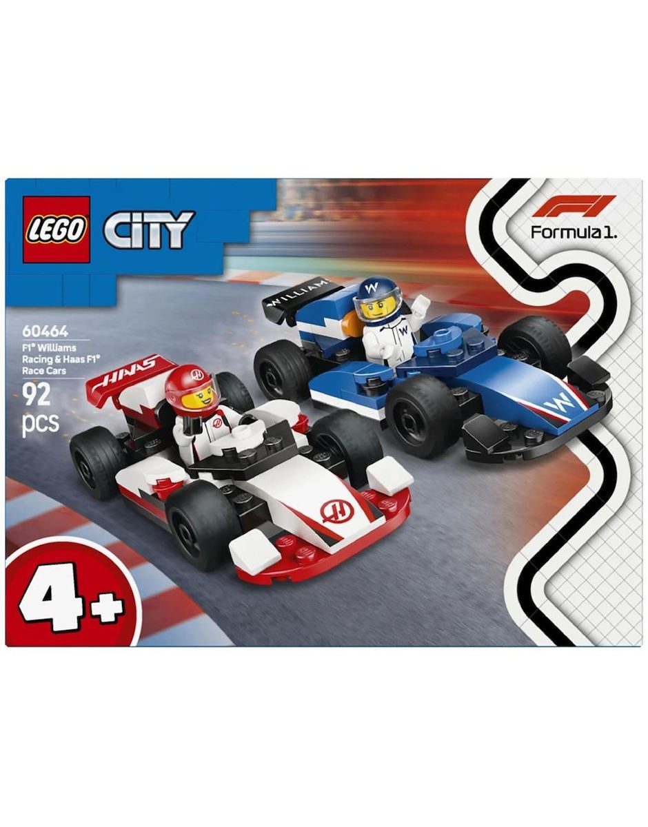 Lego City F1® Williams Racing & Haas F1® Race Cars για 4+ Ετών 92τμχ - Image 6