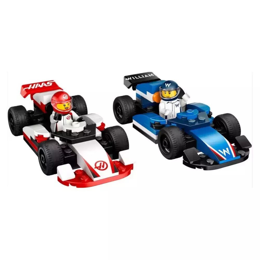 Lego City F1® Williams Racing & Haas F1® Race Cars για 4+ Ετών 92τμχ - Image 4