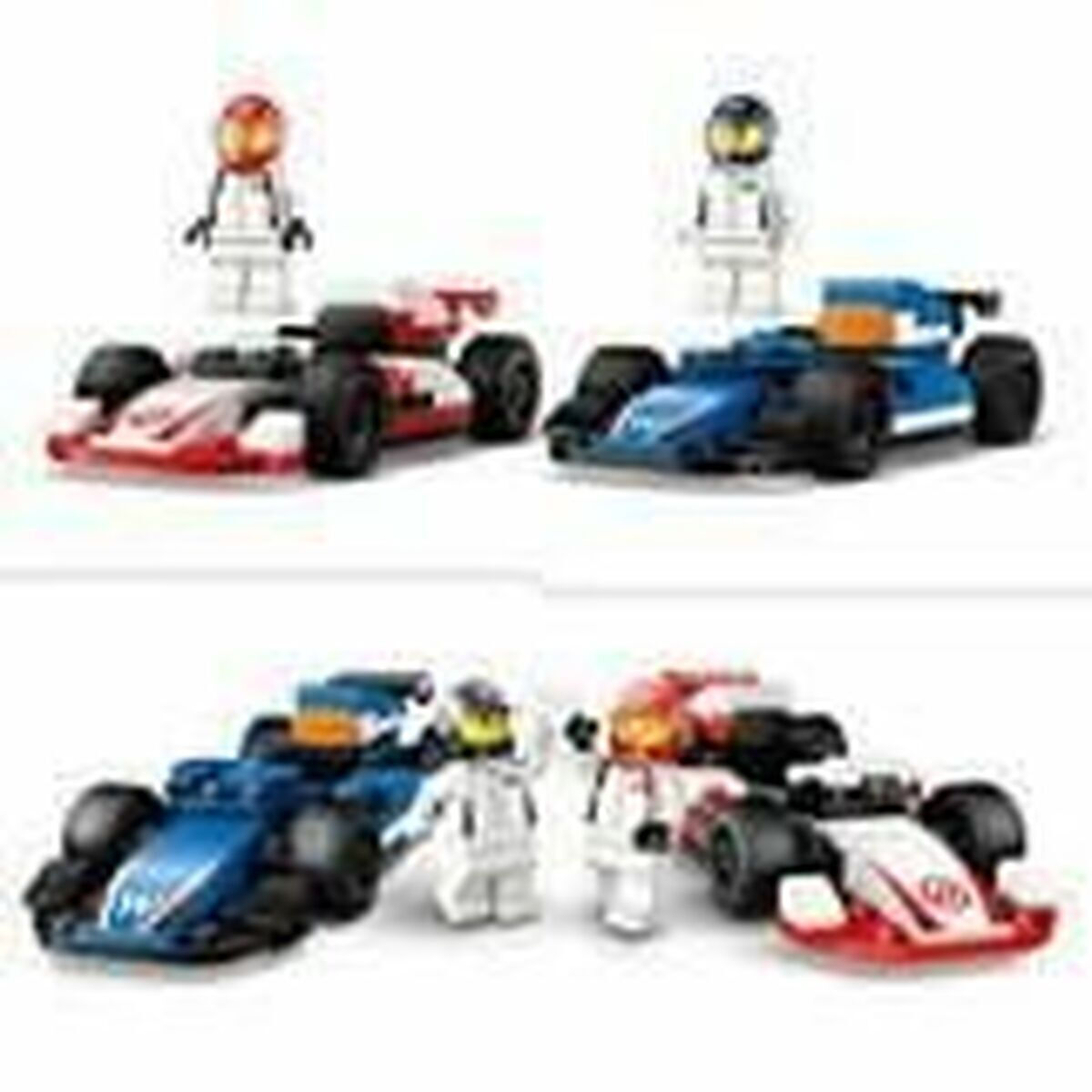 Lego City F1® Williams Racing & Haas F1® Race Cars για 4+ Ετών 92τμχ - Image 5