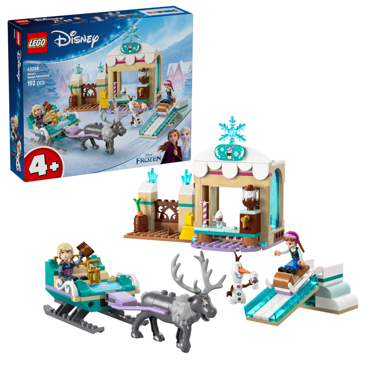Lego Frozen Anna's Sleigh Adventure για 4+ Ετών 192τμχ - Image 3