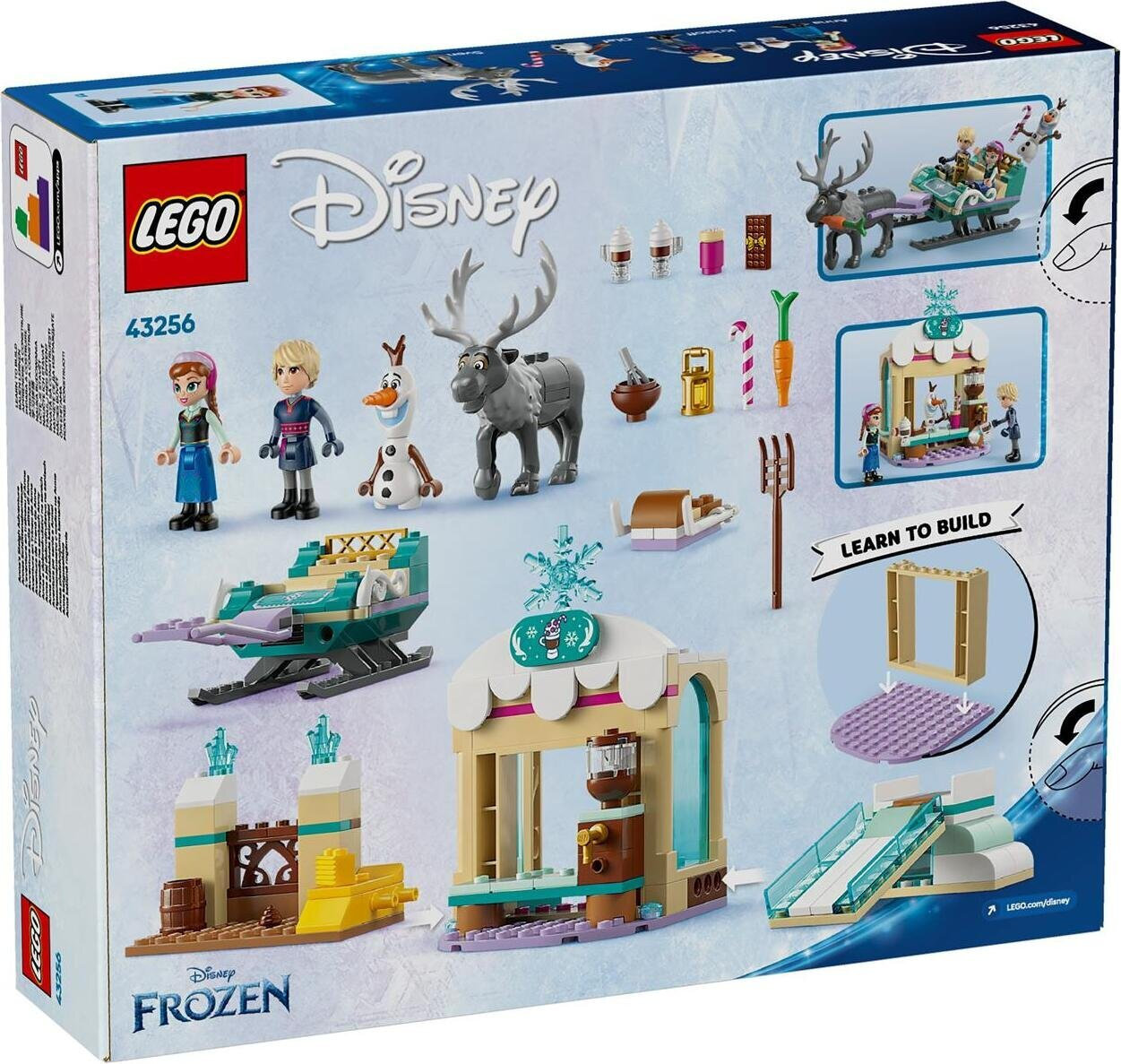 Lego Frozen Anna's Sleigh Adventure για 4+ Ετών 192τμχ - Image 2