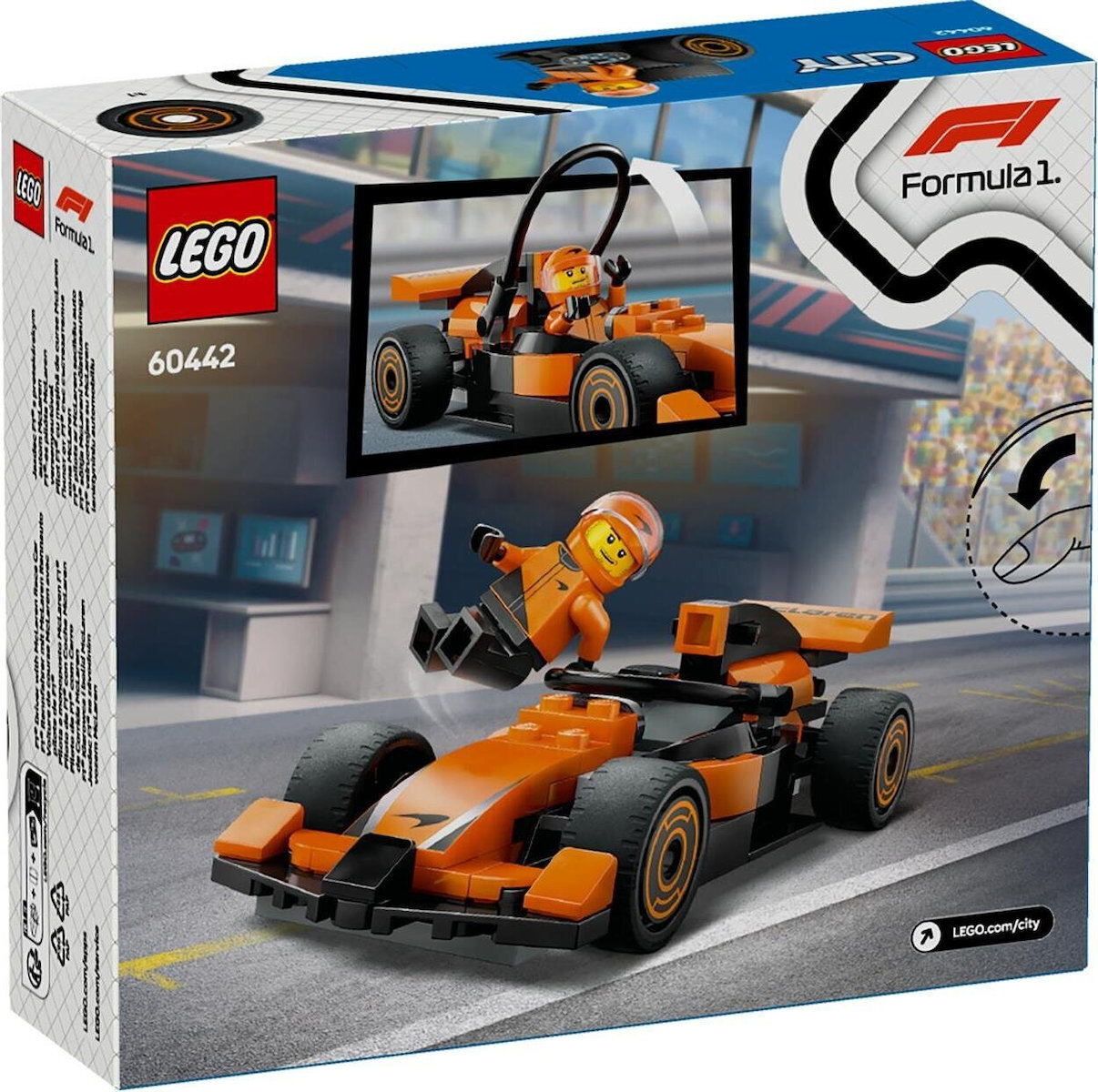 Lego City F1® Driver With Mclaren Race Car για 6+ Ετών 86τμχ - Image 2