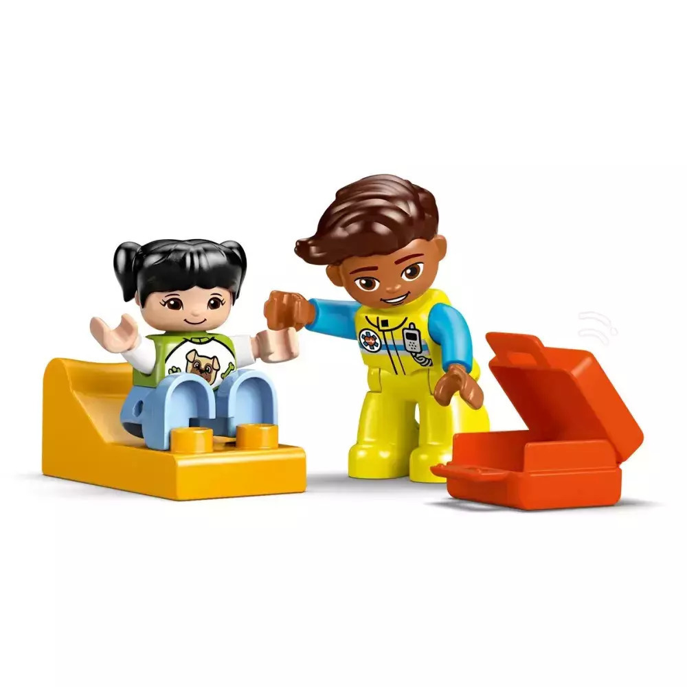 Lego Duplo Ambulance & Driver για 2+ Ετών 19τμχ - Image 9