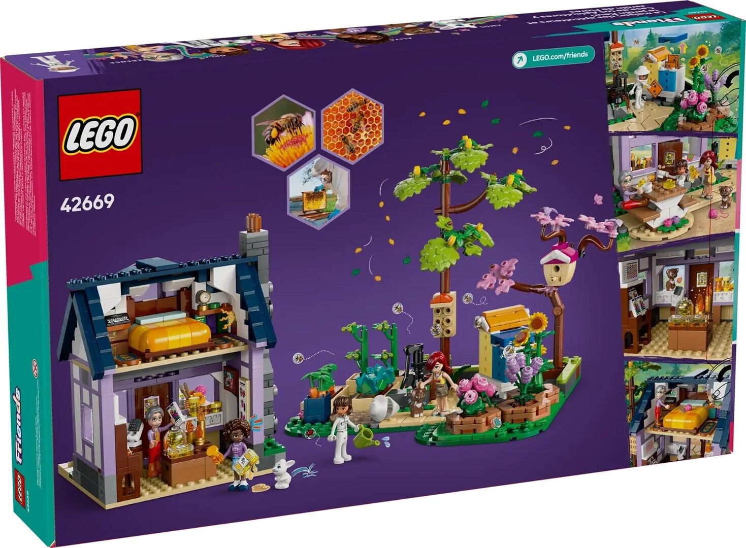 Lego Friends Beekeepers' House and Flower Garden για 12+ Ετών 1161τμχ - Image 2