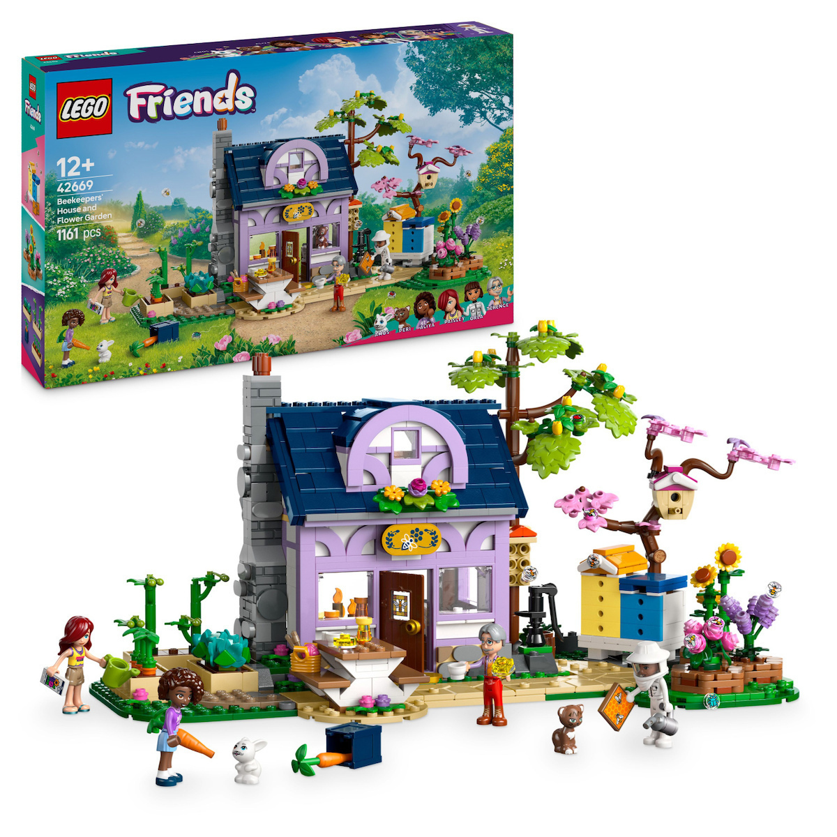 Lego Friends Beekeepers' House and Flower Garden για 12+ Ετών 1161τμχ - Image 3