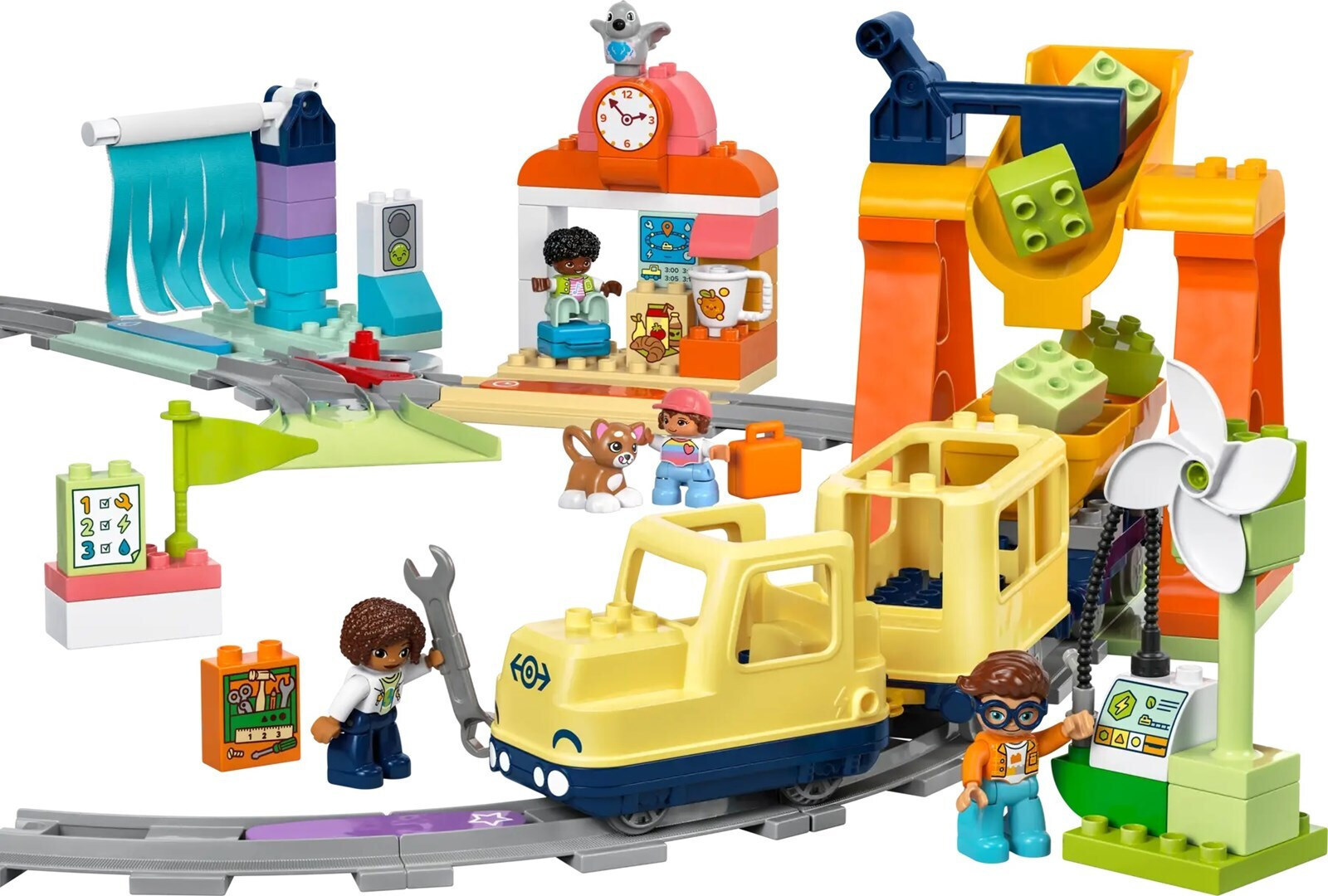 Lego Duplo Big Interactive Community Train για 3+ Ετών 103τμχ - Image 4