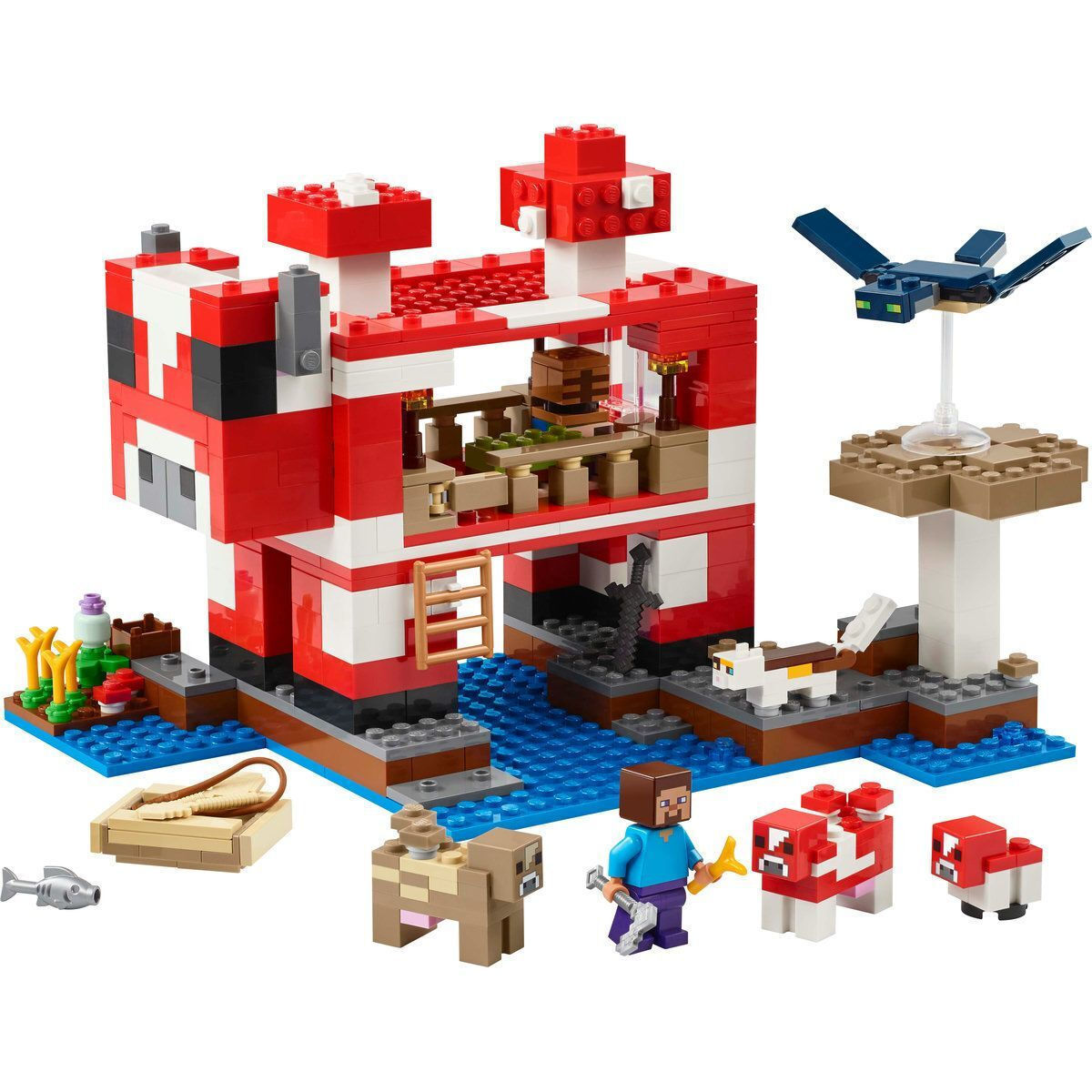 Lego Minecraft The Mooshroom House για 8+ Ετών 500τμχ - Image 4