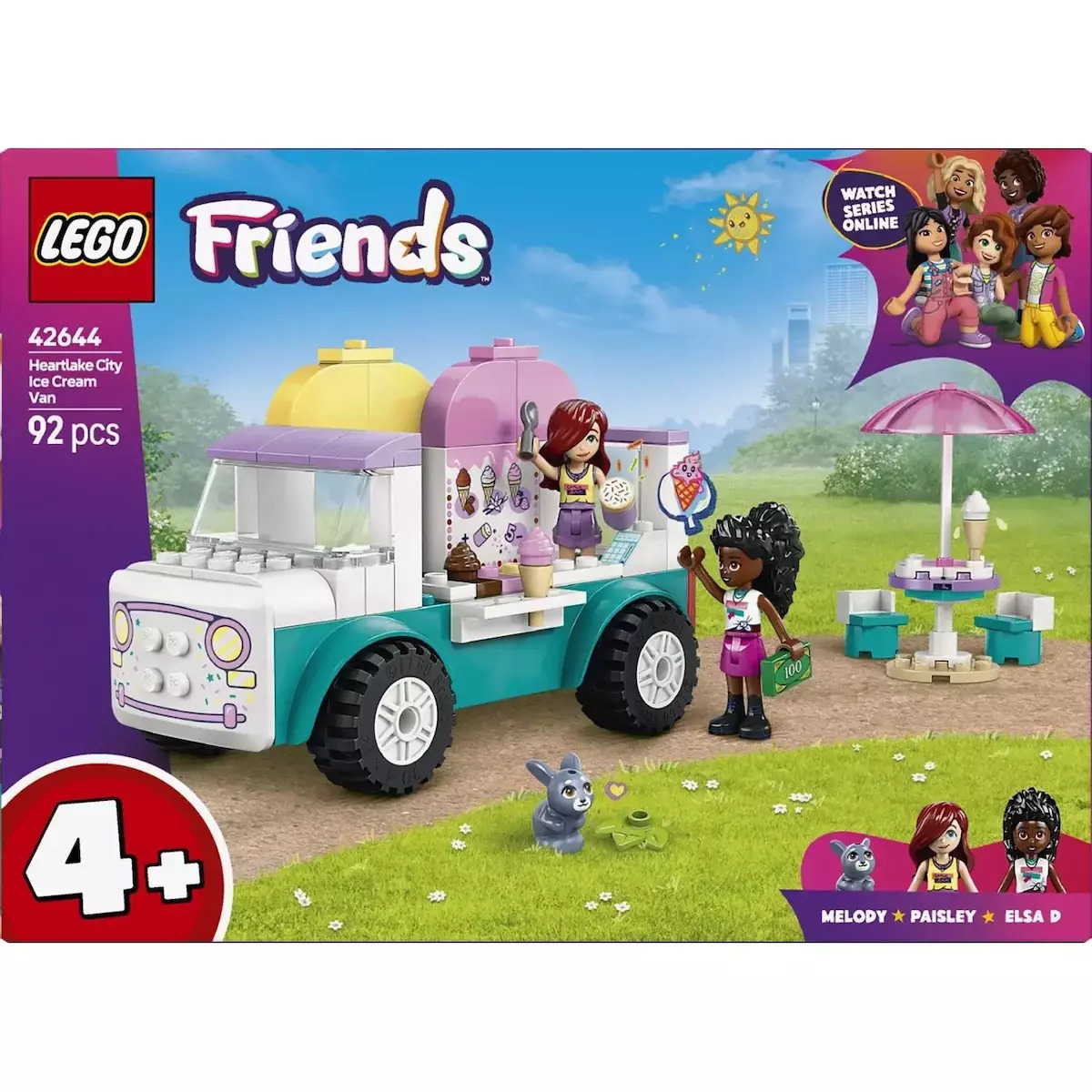 Lego Friends Heartlake City Ice Cream Van για 4+ Ετών 92τμχ - Image 4