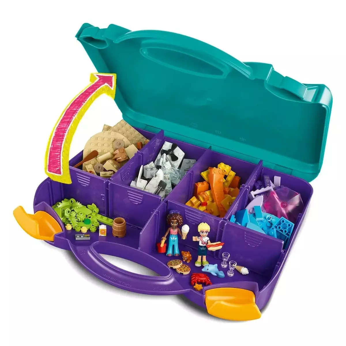 Lego Friends Creative Beach and Travel Suitcase για 5+ Ετών 188τμχ - Image 6