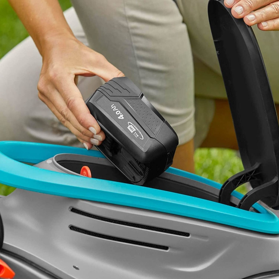 Gardena Powermax 32/18v P4A Μηχανή Γκαζόν Μπαταρίας 18V Solo - Image 2