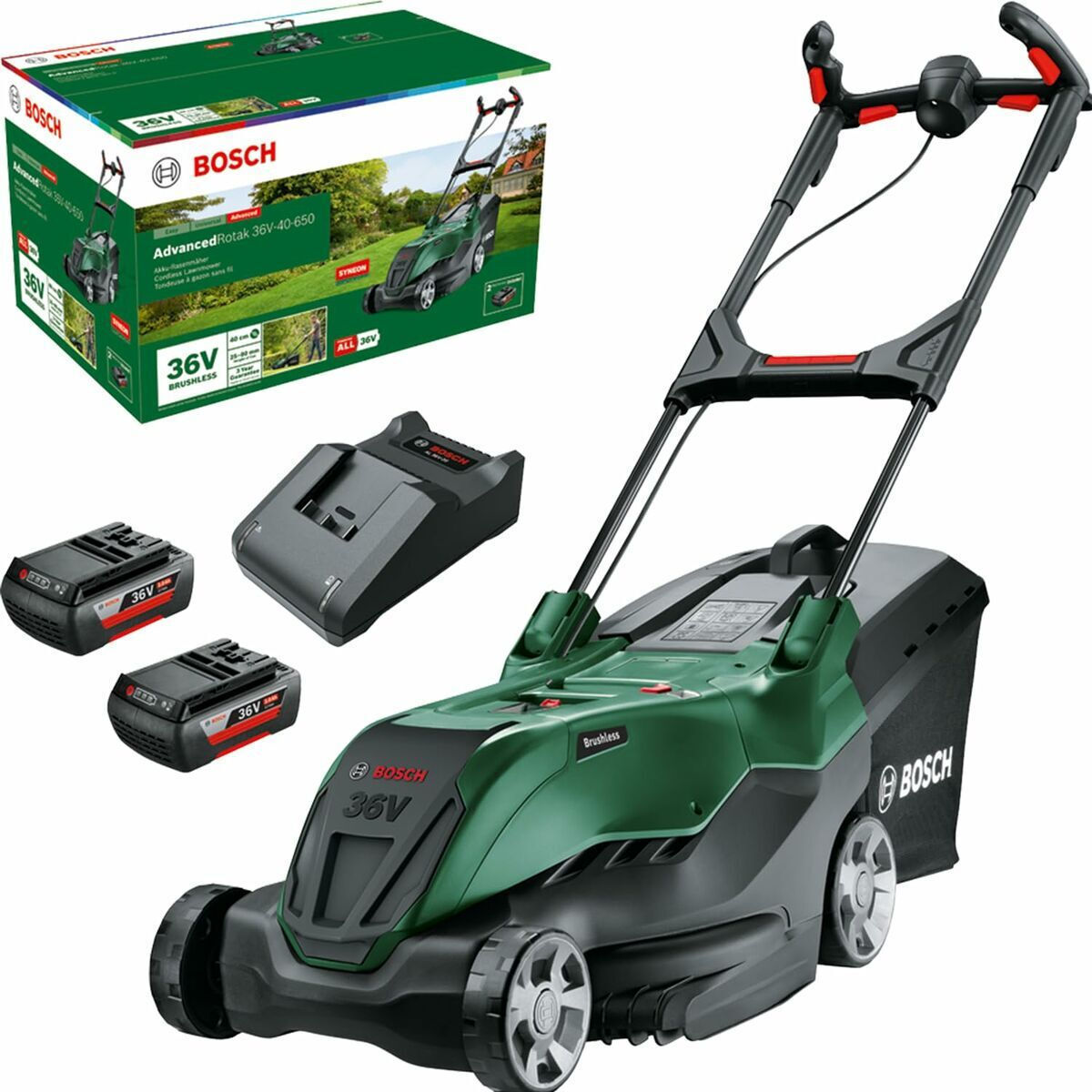 Bosch AdvancedRotak Μηχανή Γκαζόν Μπαταρίας - Image 3