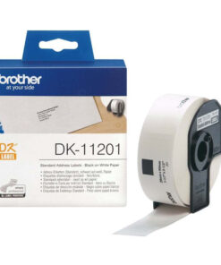 Brother 400 Αυτοκόλλητες Ετικέτες σε Ρολό για Εκτυπωτή Ετικετών 29x90mm