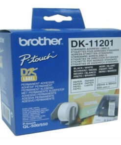 Alternative view of Brother 400 Αυτοκόλλητες Ετικέτες σε Ρολό για Εκτυπωτή Ετικετών 29x90mm