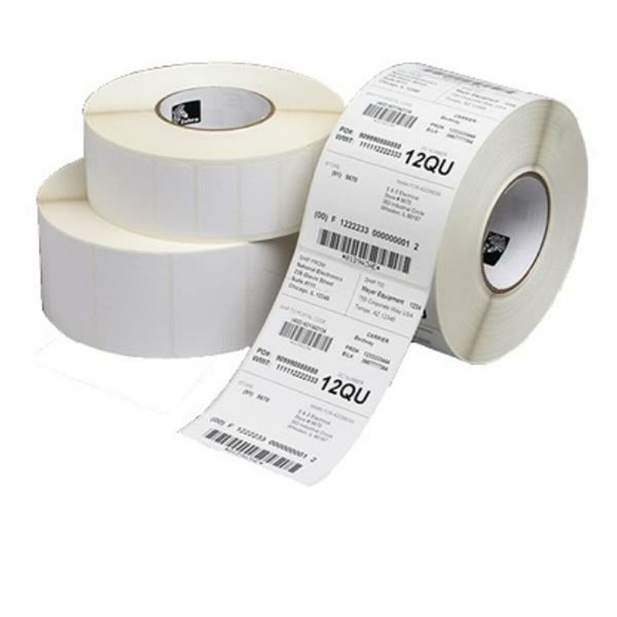 Zebra Z-Perform 1000T 2580 Αυτοκόλλητες Ετικέτες σε Ρολό για Εκτυπωτή Ετικετών 38x25mm - Image 3