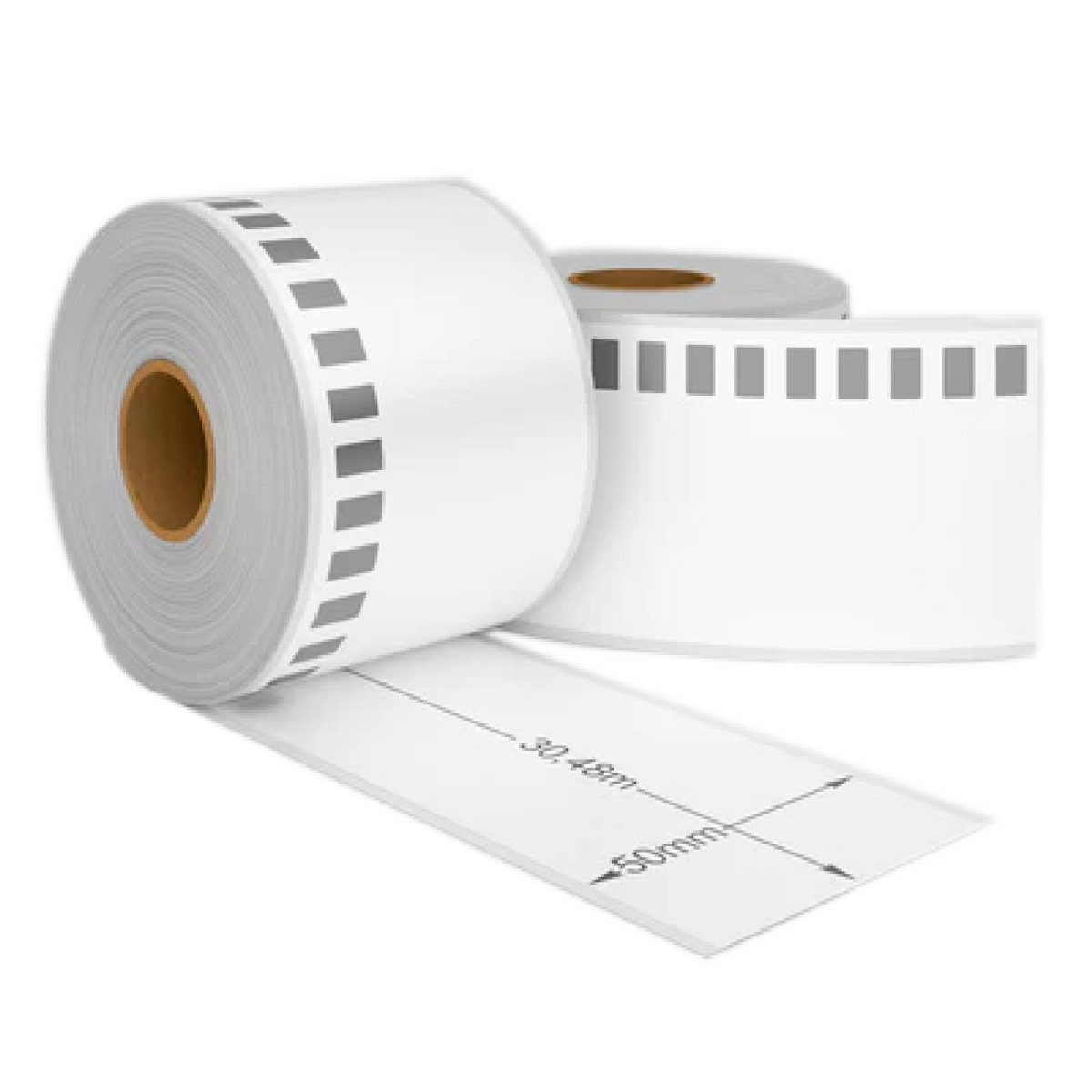 Brother DK22223 Ταινία Ετικετογράφου Συμβατή με Brother 30.5m x 50mm σε Λευκό Χρώμα - Image 6