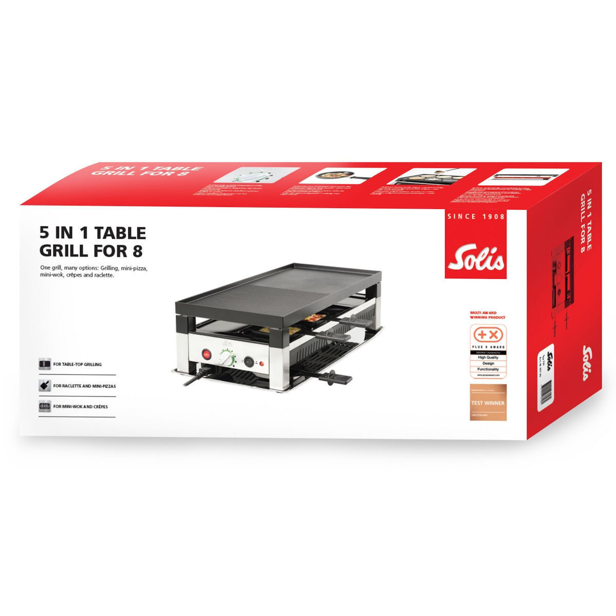 Solis Ψησταριά Σχάρας & Λείας Πλάκας 1400W - Image 5