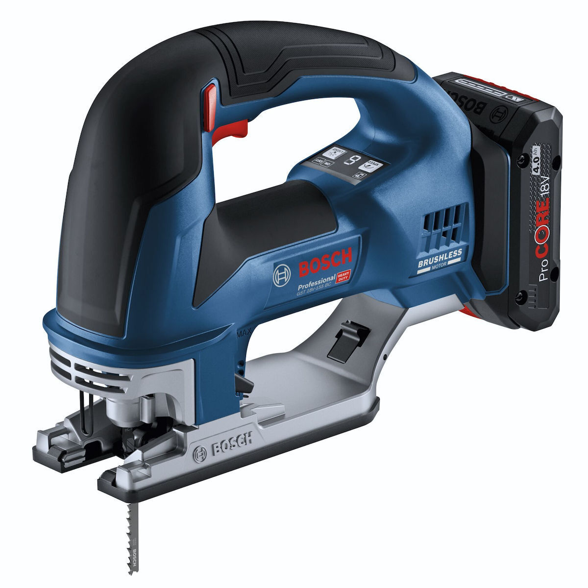 Bosch Σέγα GST 18V-155 BC 18V 2x4Ah