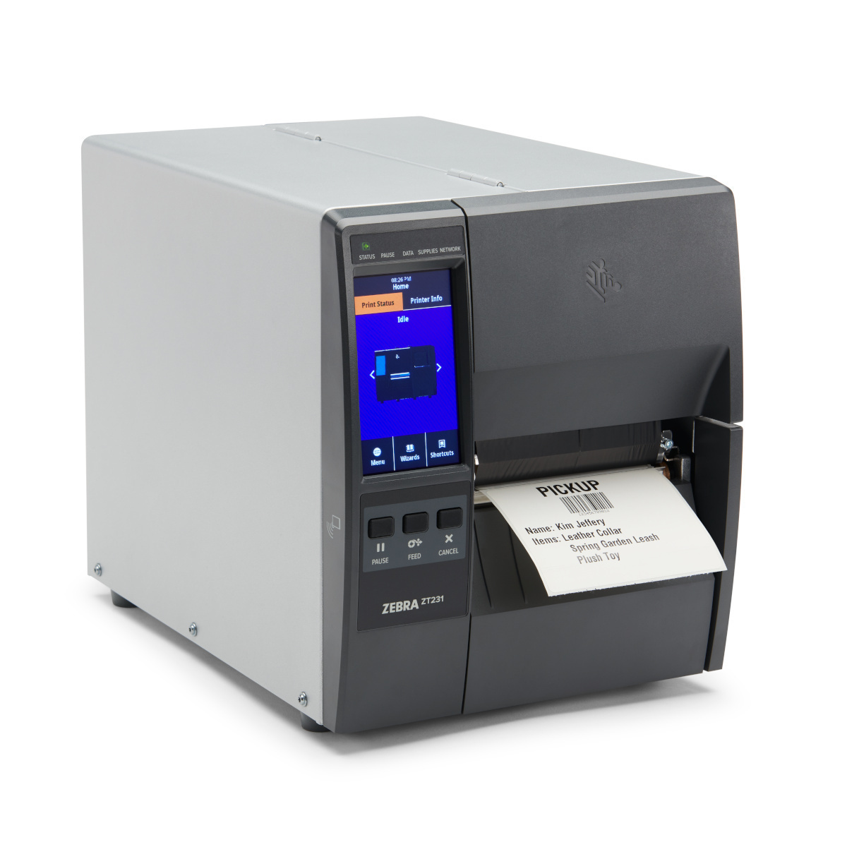 Zebra ZT231 Εκτυπωτής Ετικετών Απευθείας Μεταφοράς USB, Serial, Bluetooth, Ethernet 203 dpi ZT23142-T0E000FZ - Image 3